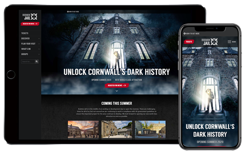 Bodmin Jail online interface